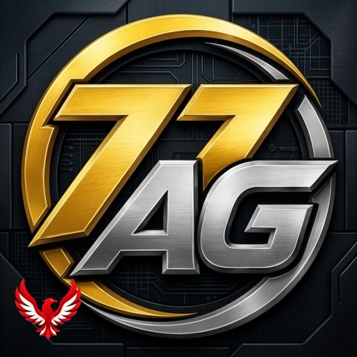 Logo 77ag di panel unduh beranda untuk APK Android resmi